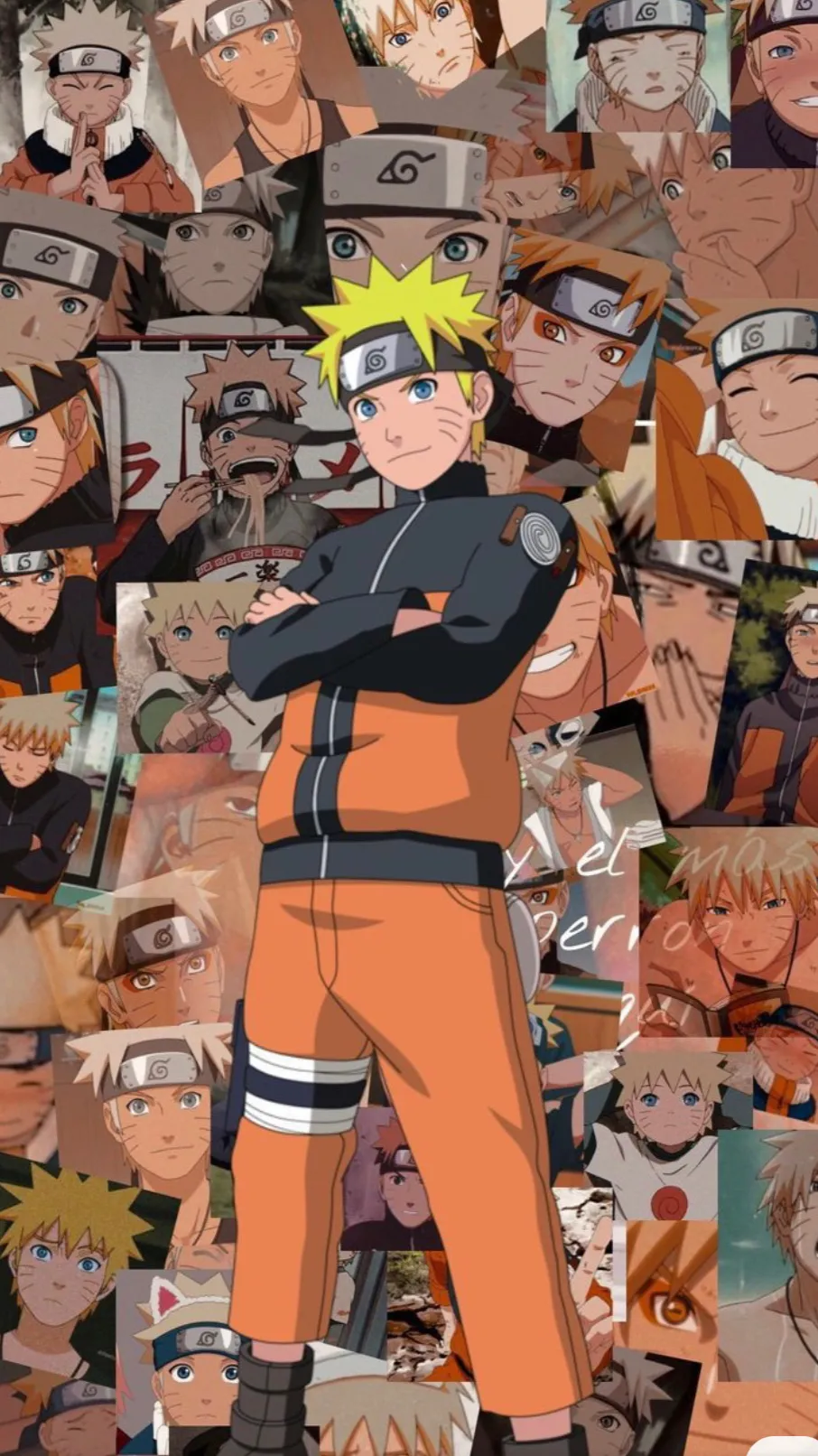 ai character: Naruto  background