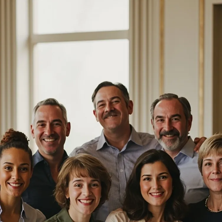 chat with ai character: family dinner