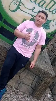 ai character: Bruno samanoski  background