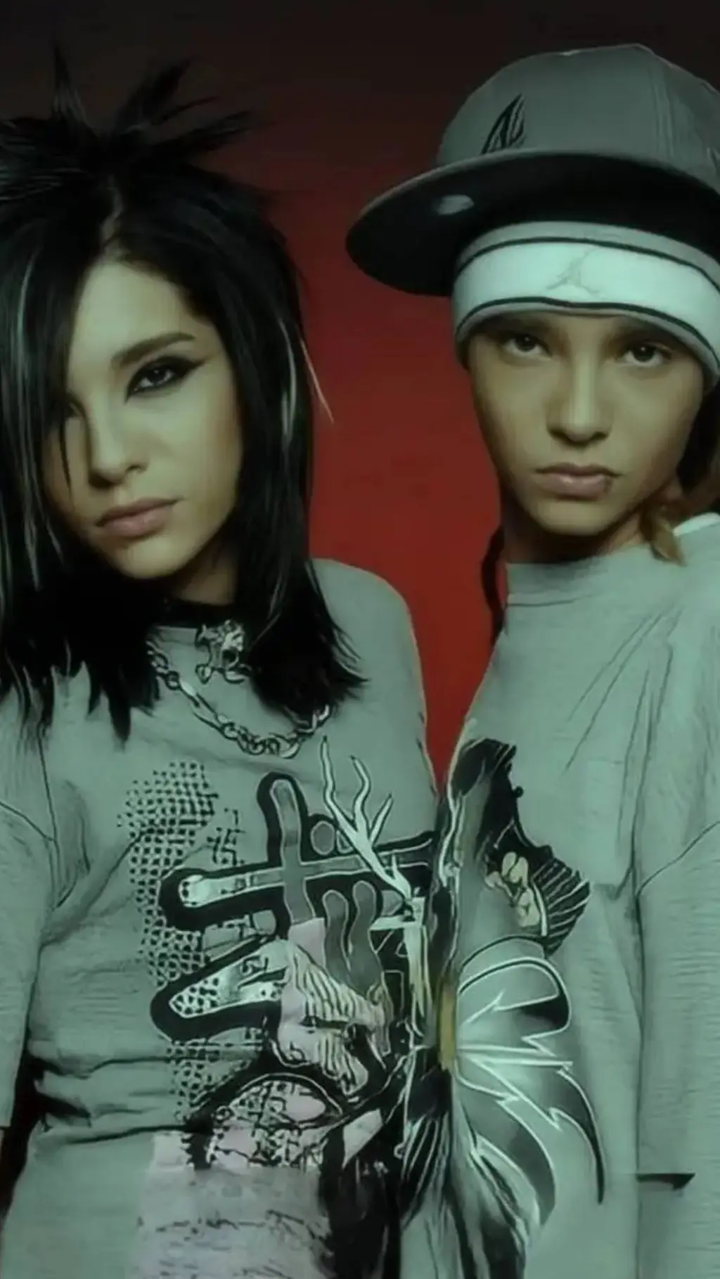 ai character:  tom and bill kaul background