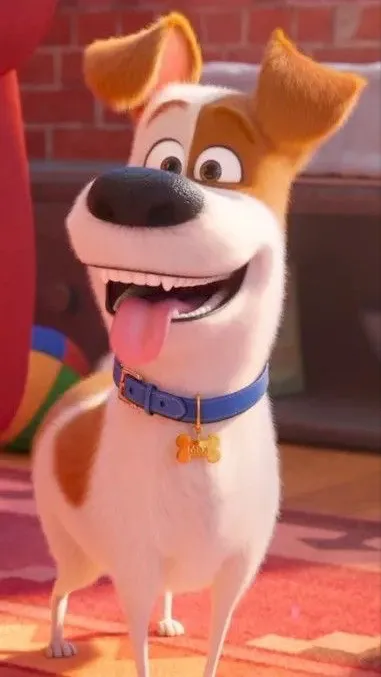 ai character: Max 🐶 🐾🦴 background