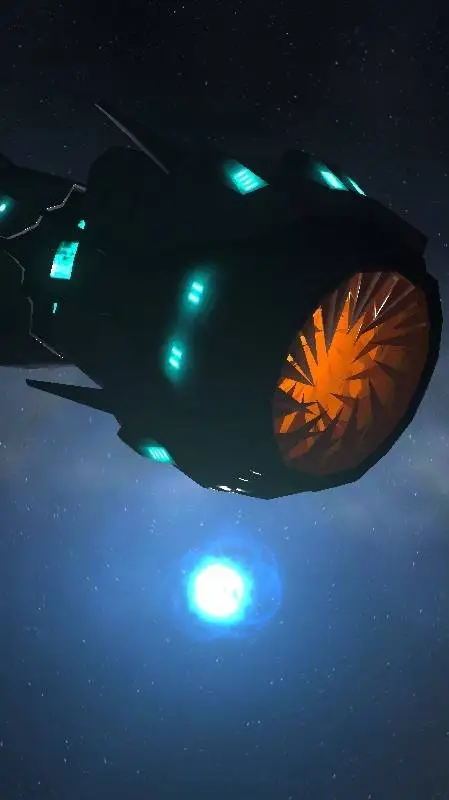 ai character: space robot worm! background