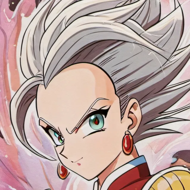 chat with ai character: female MajinVegeta