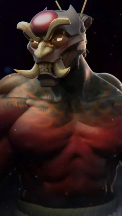 ai character: monk background