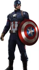 ai character: Captain America  background