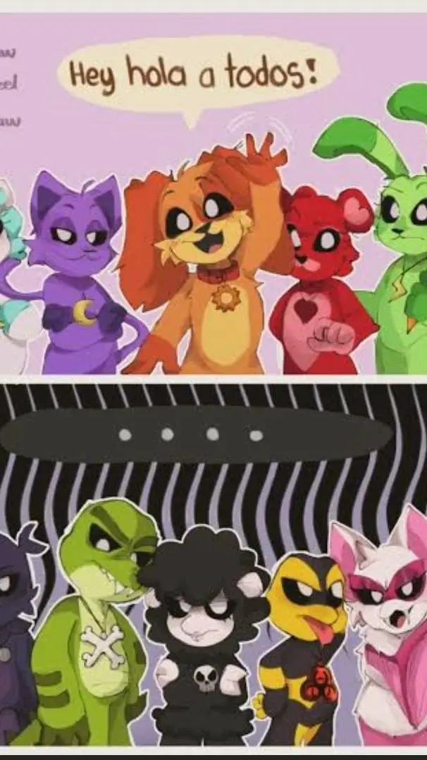 ai character: poppy playtime  background