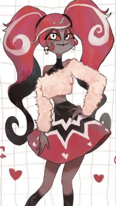ai character: Hazbin hotel background