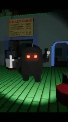 ai character: 3amatthekrustykrab background