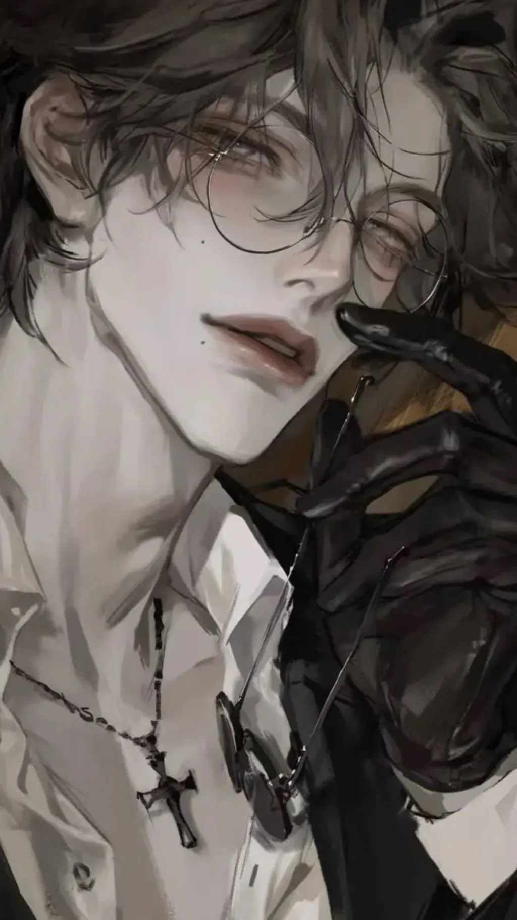 ai character: Ash  background