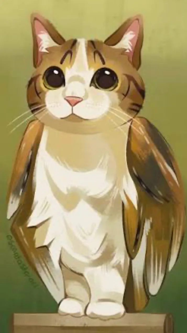 ai character: Meowl background