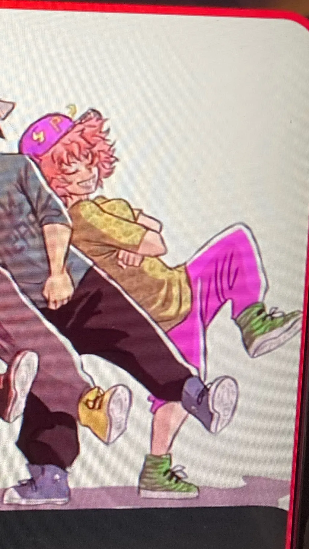 ai character: UA New Student💜 background