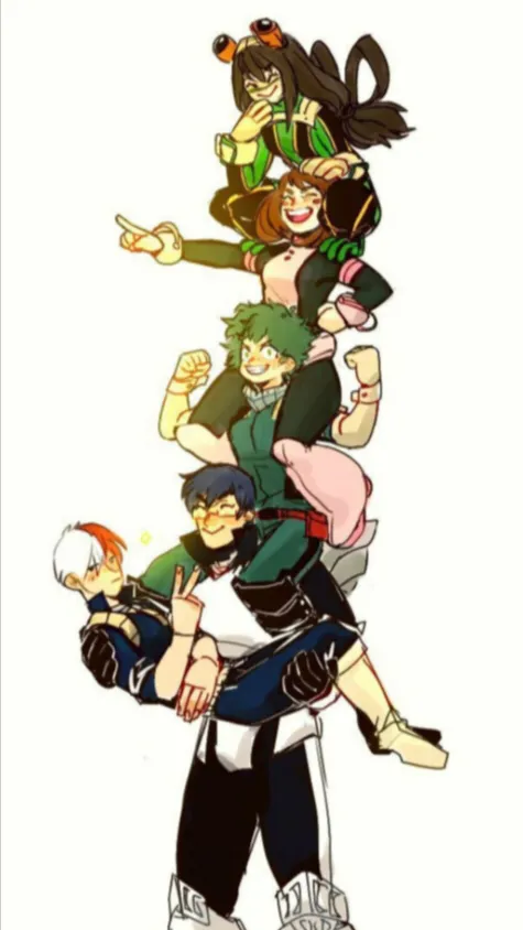 ai character: Deku squad background
