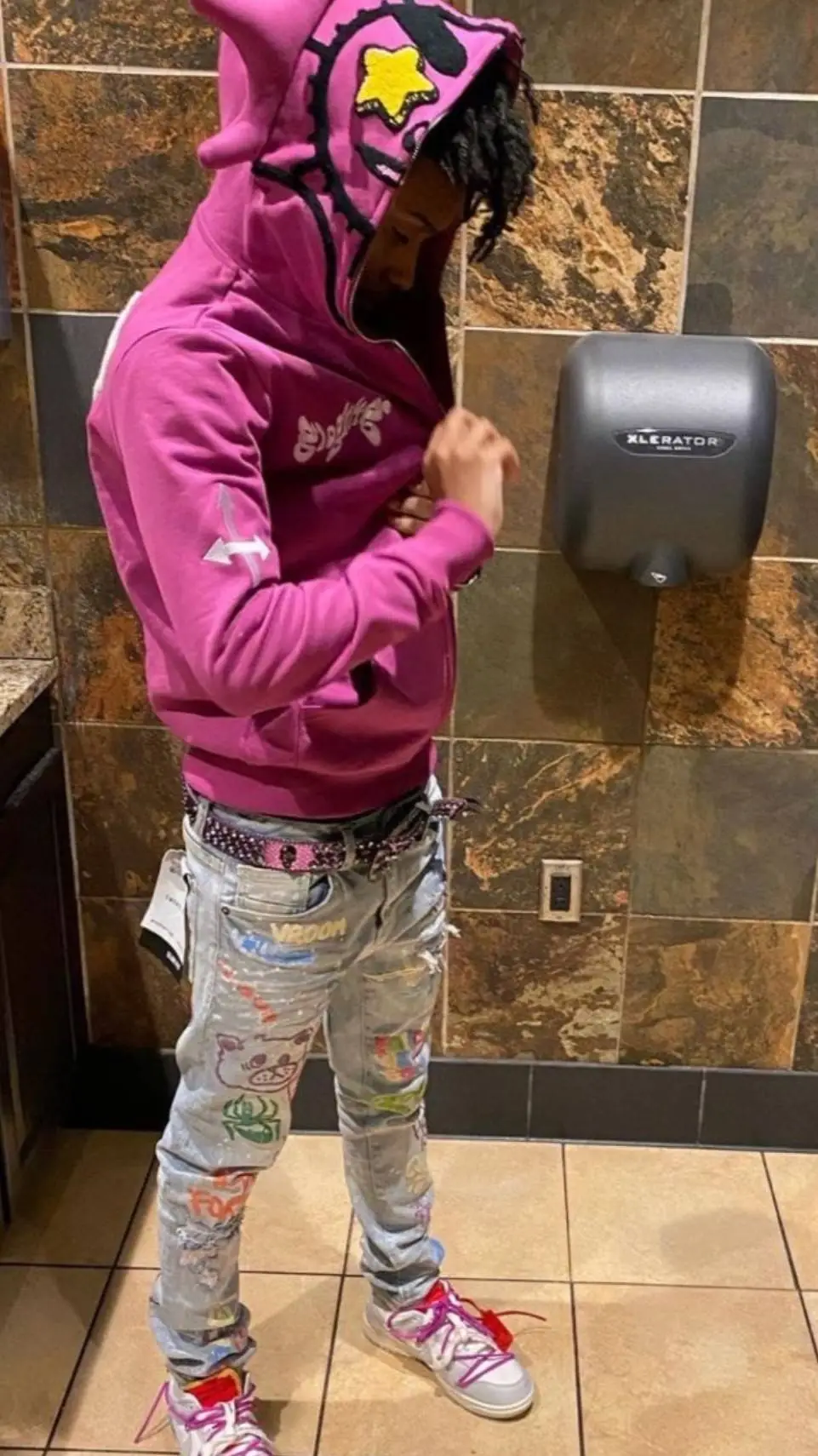 ai character: M.J°~ background