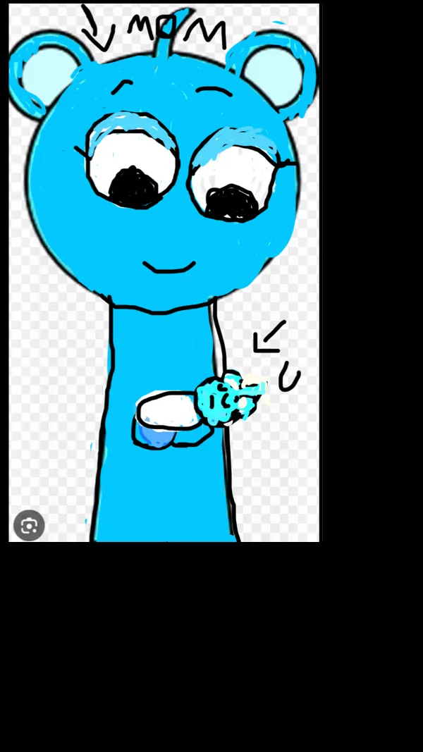 ai character: Mama sky & sky background