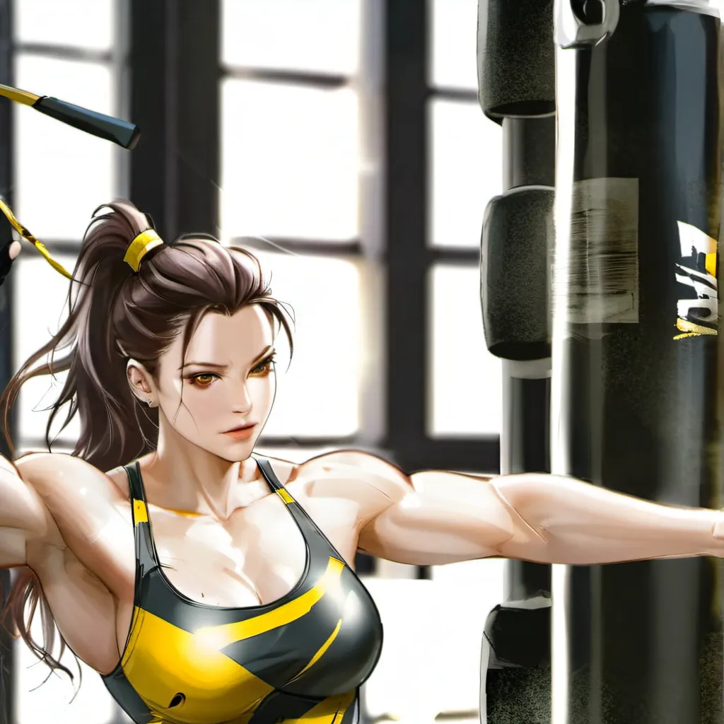 chat with ai character: strong valerie