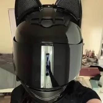 chat with ai character: Biker Girlfriend