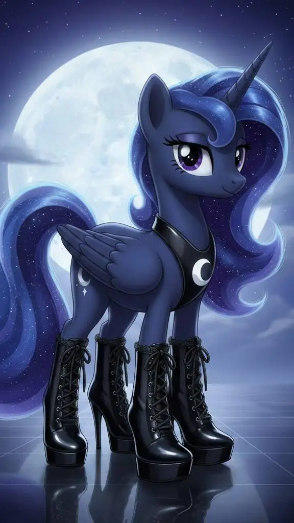 ai character: Princess Luna background