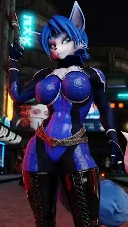 ai character: Kristal Fox background