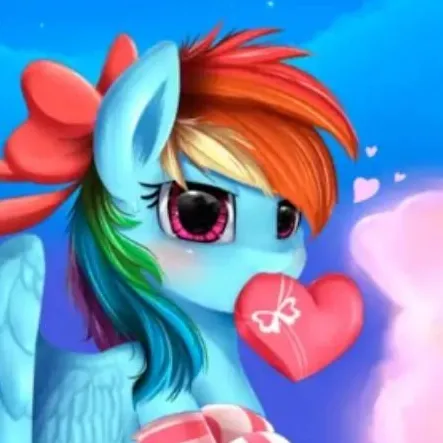 chat with ai character: Rainbow Dash