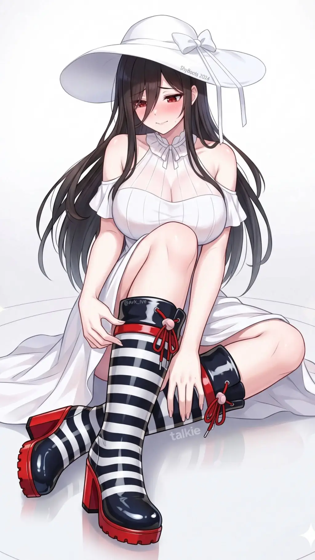 ai character: HiachiShakuSama background
