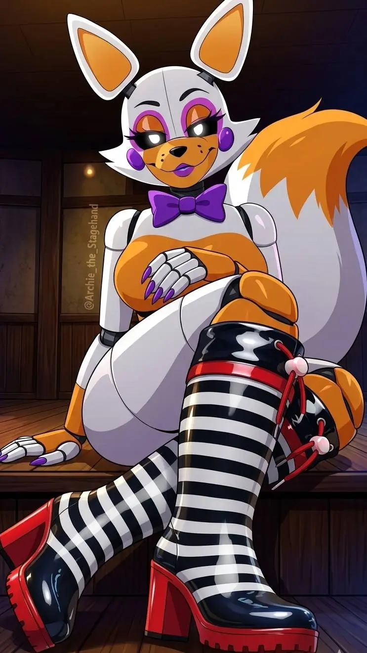 ai character: Lolbit background