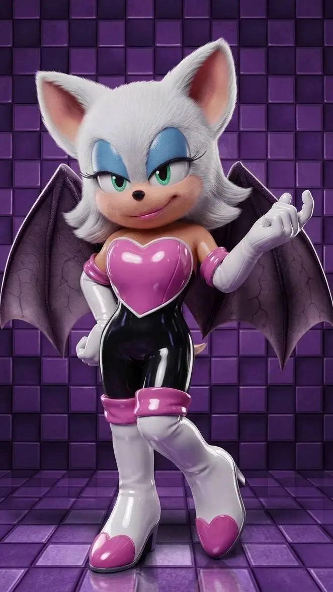ai character: Rouge background