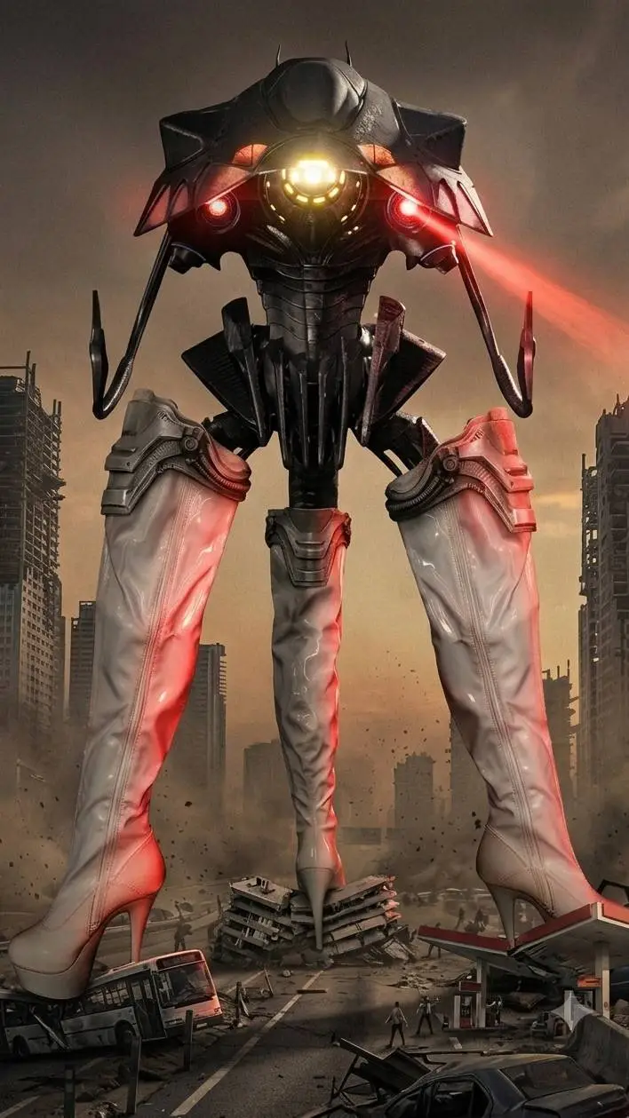 ai character: Tripod Gf background