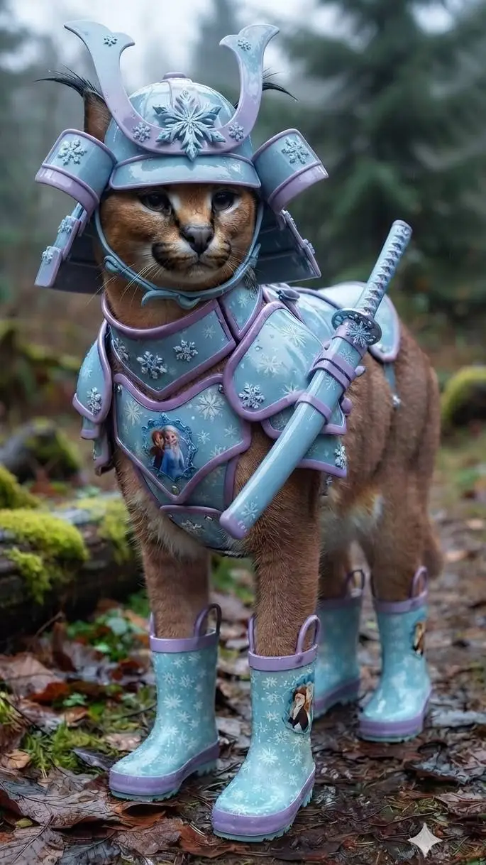 ai character: Caracal/Gf background