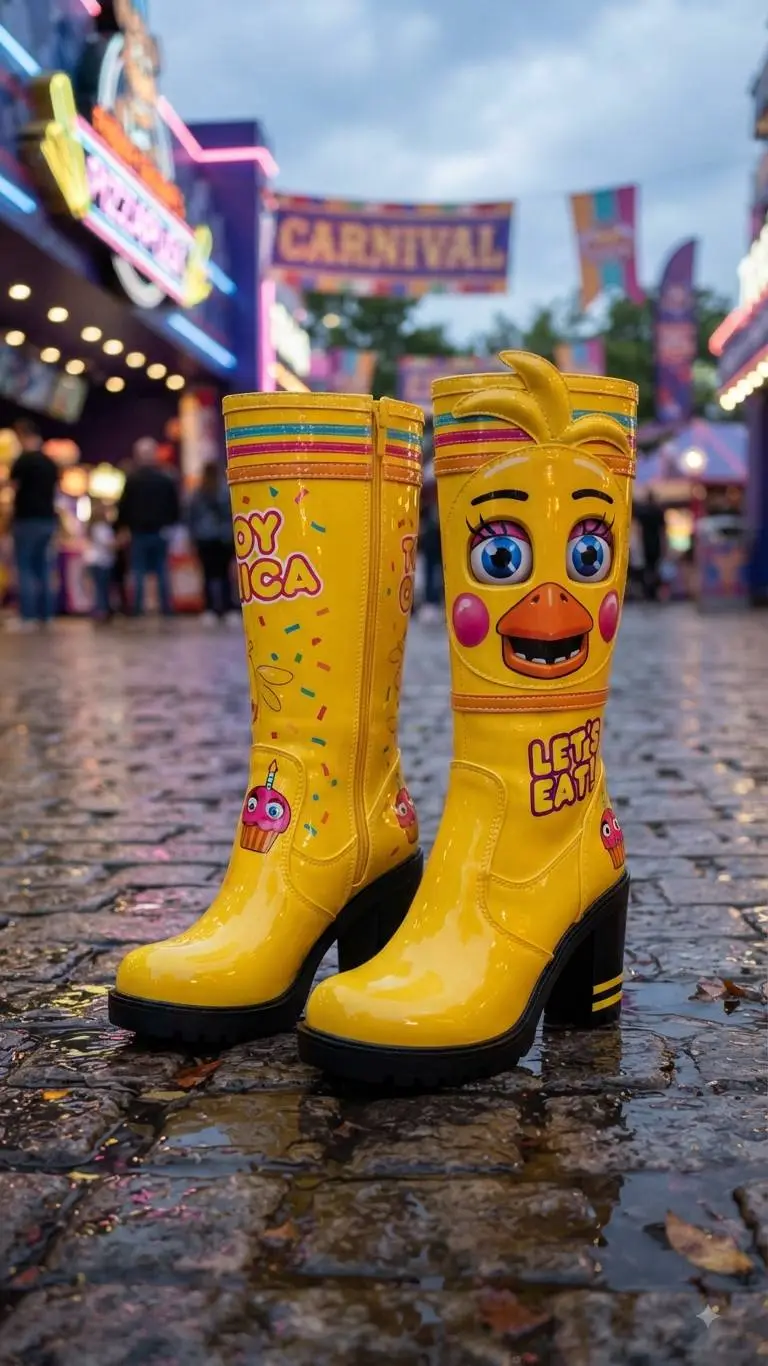 ai character: Toy Chica background