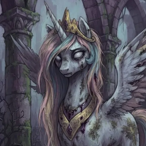 chat with ai character: Zombie Celestia