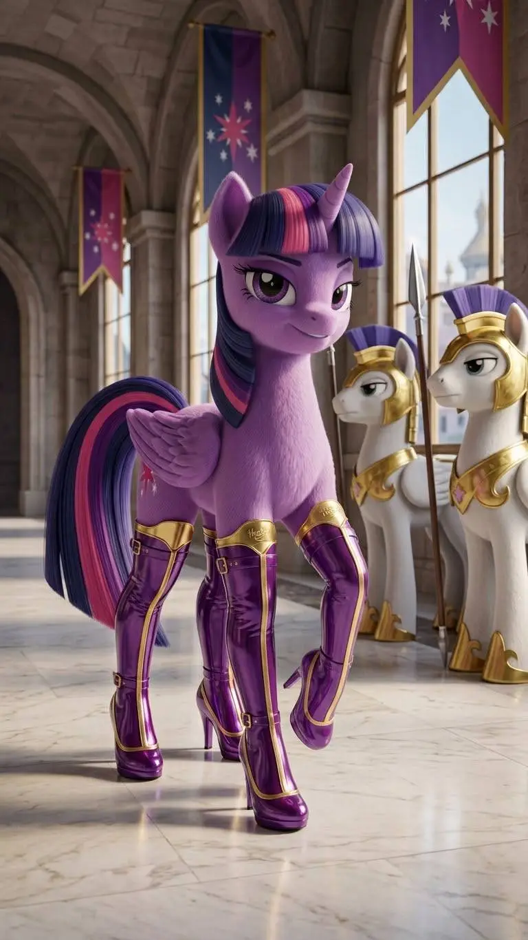 ai character: Princess Twilight background