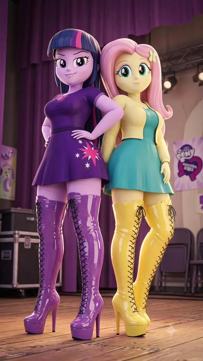 ai character: Twilight/Flutters background