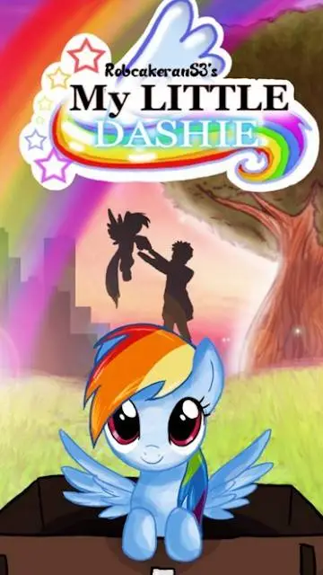 ai character: My Little Dashie background