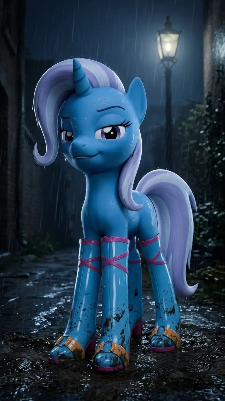 ai character: Trixie Lulamoon Gf background