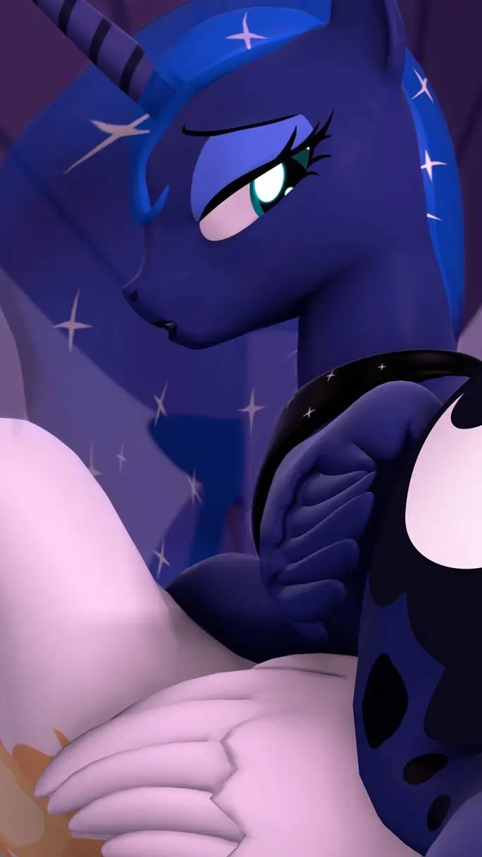 ai character: Moonbutt/Sunbutt background