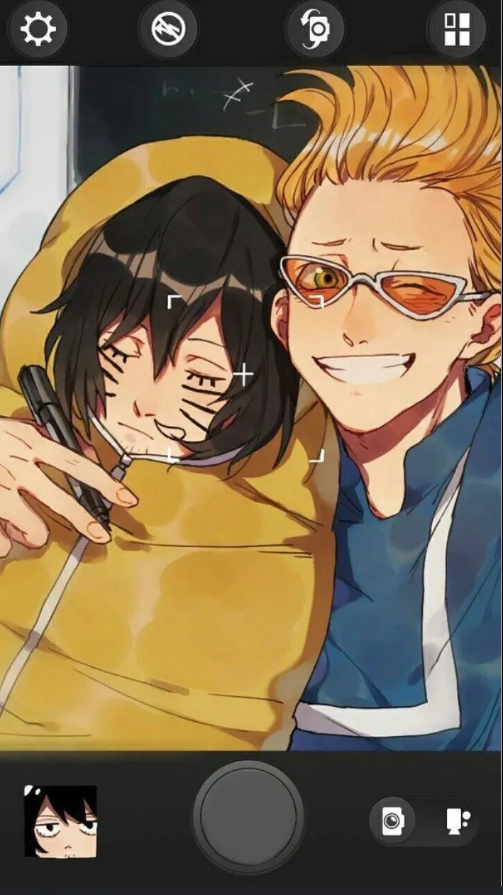 ai character: Hawks and aizawa  background