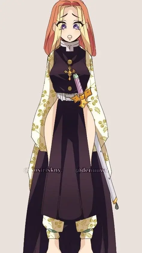 ai character: Light Hashira  background