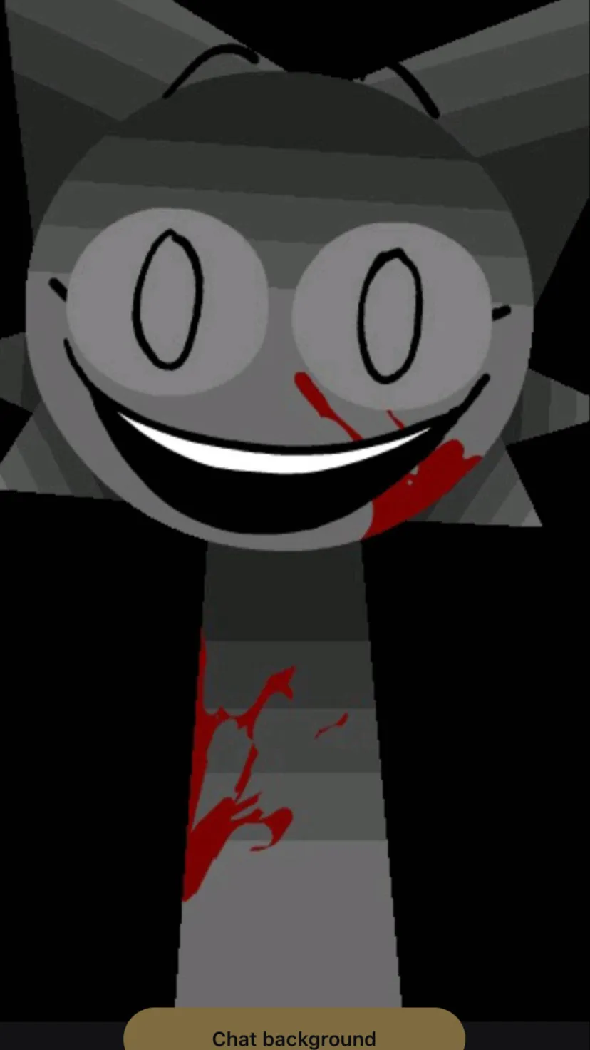 ai character: Wenda horror.  background