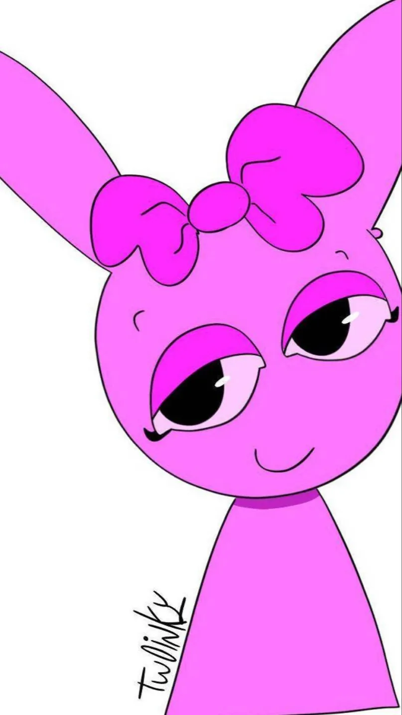 ai character: Pinki ￼ background