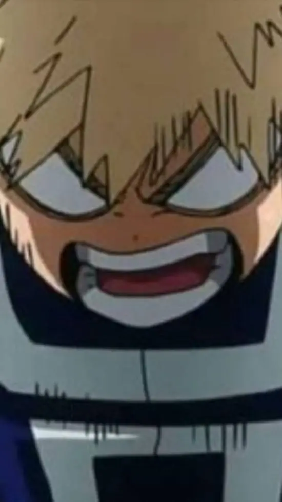 ai character: Katsuki Bakugo background