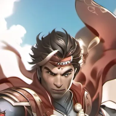 chat with ai character: wukong but human