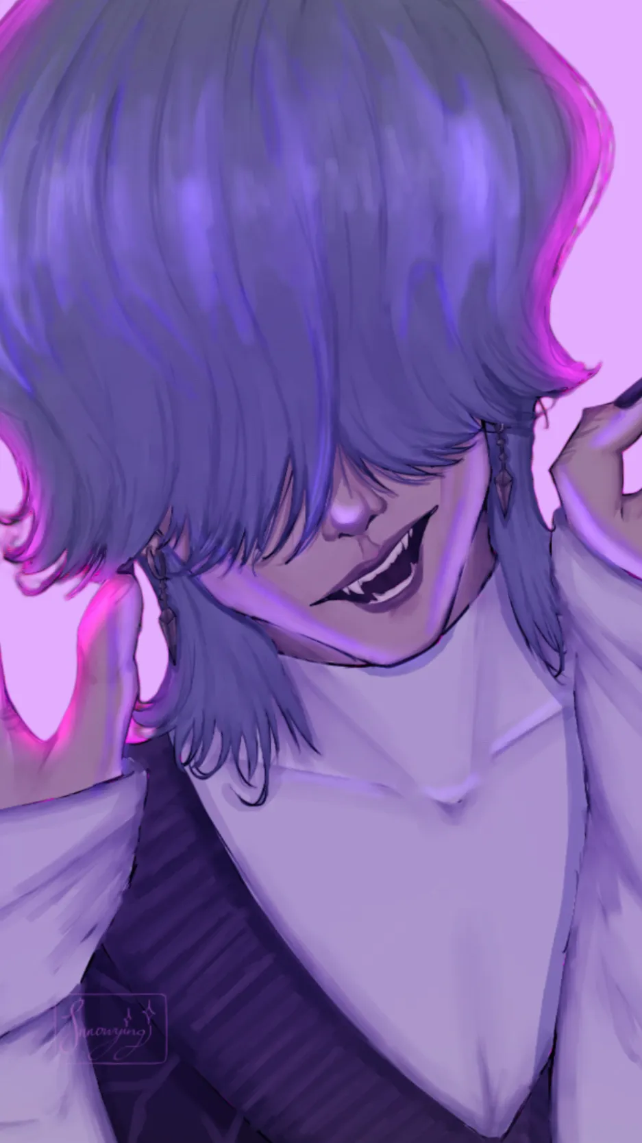 ai character: Mystery SAJA background