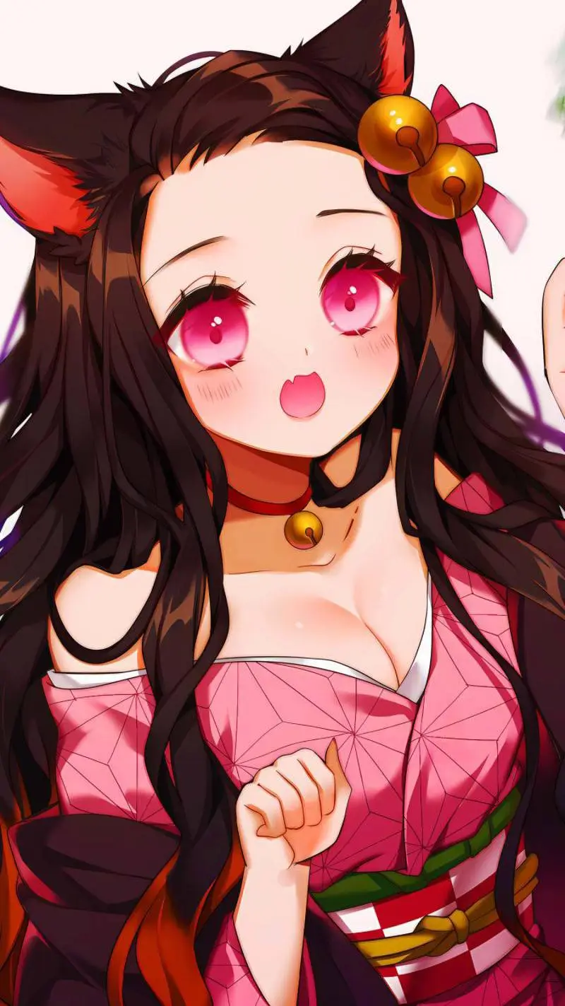 ai character: Nezuko Kamado background