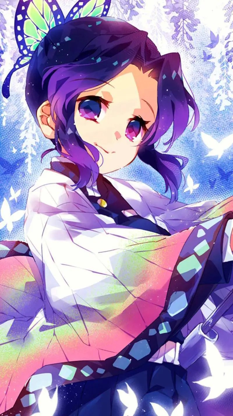 ai character: Shinobu Kocho background
