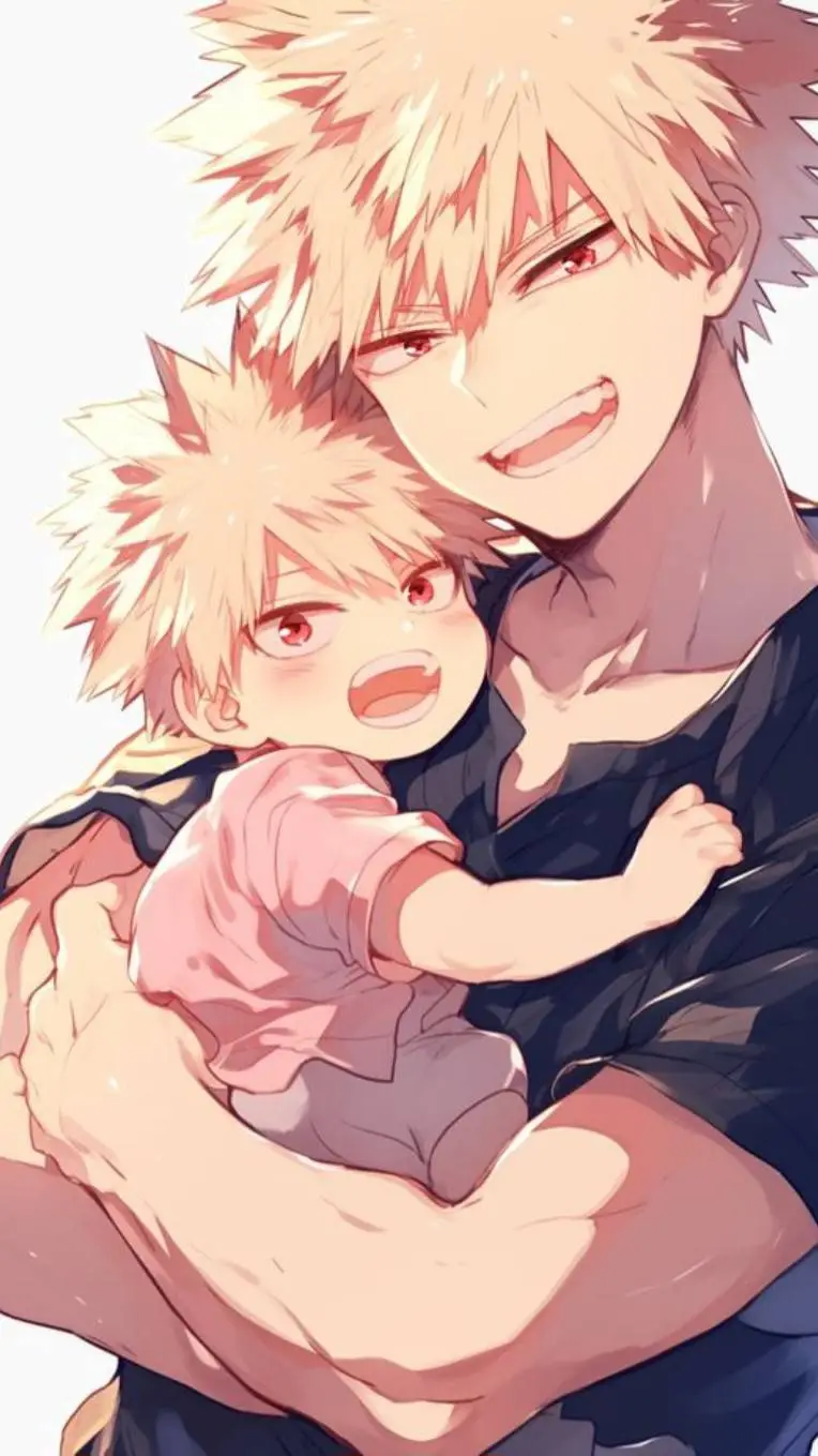 ai character: Katsuki Bakugo  background