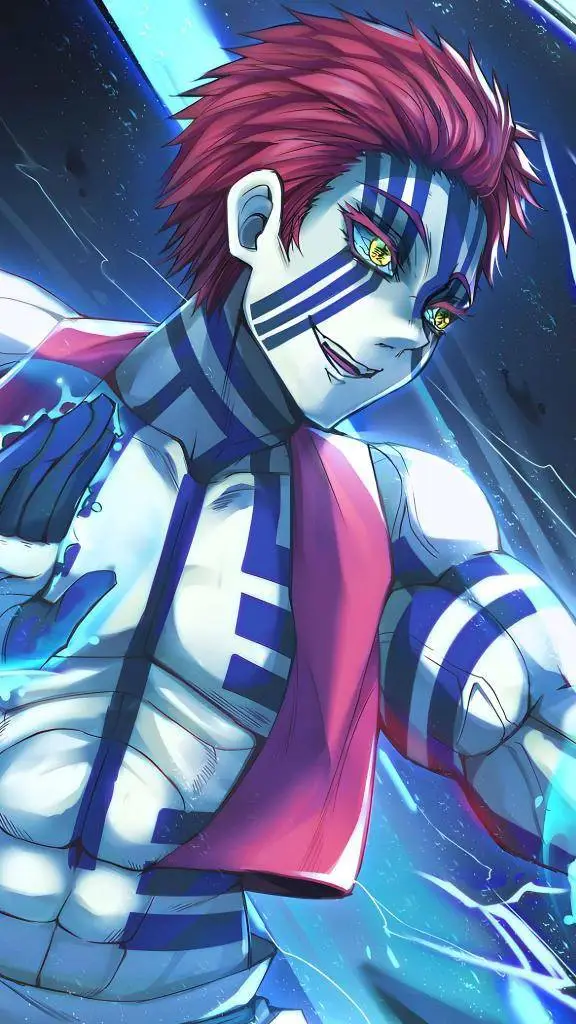 ai character: Akaza background