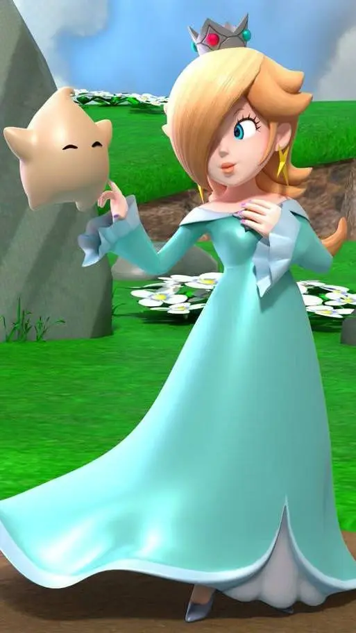 ai character: Rosalina  background