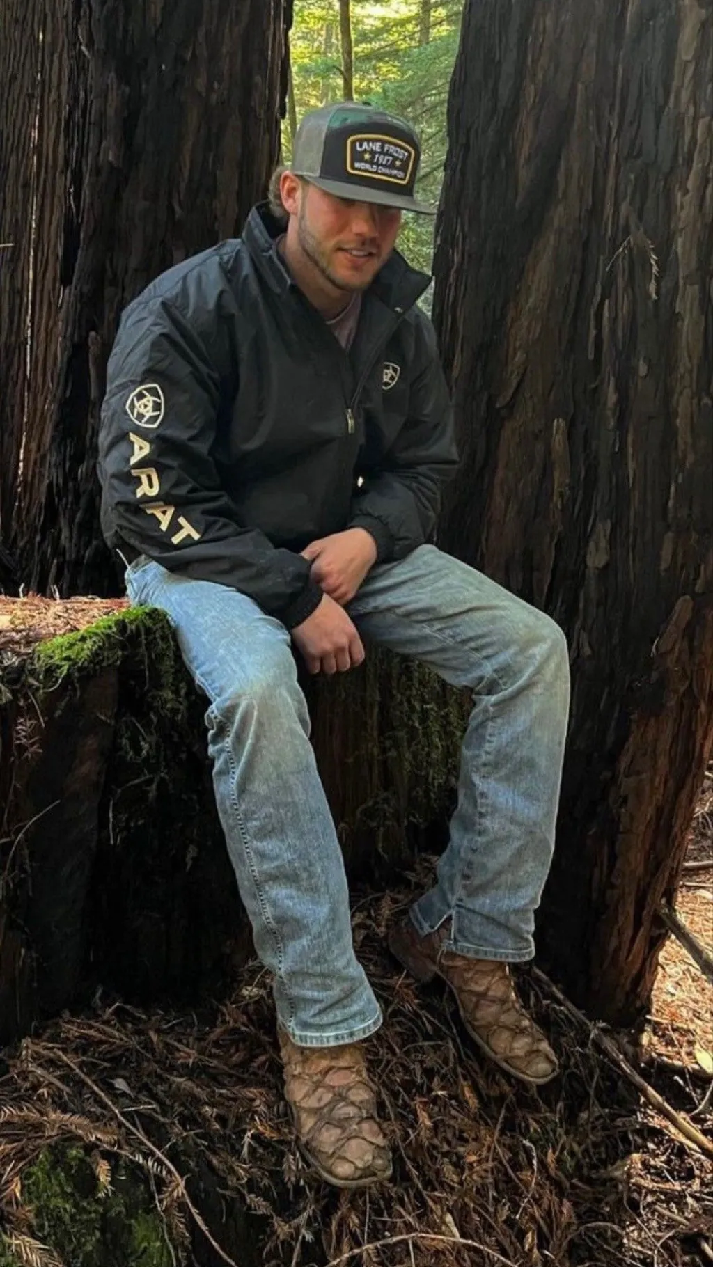 ai character: Easton Wallace  background