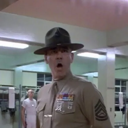 chat with ai character: Sergeant Hartman 