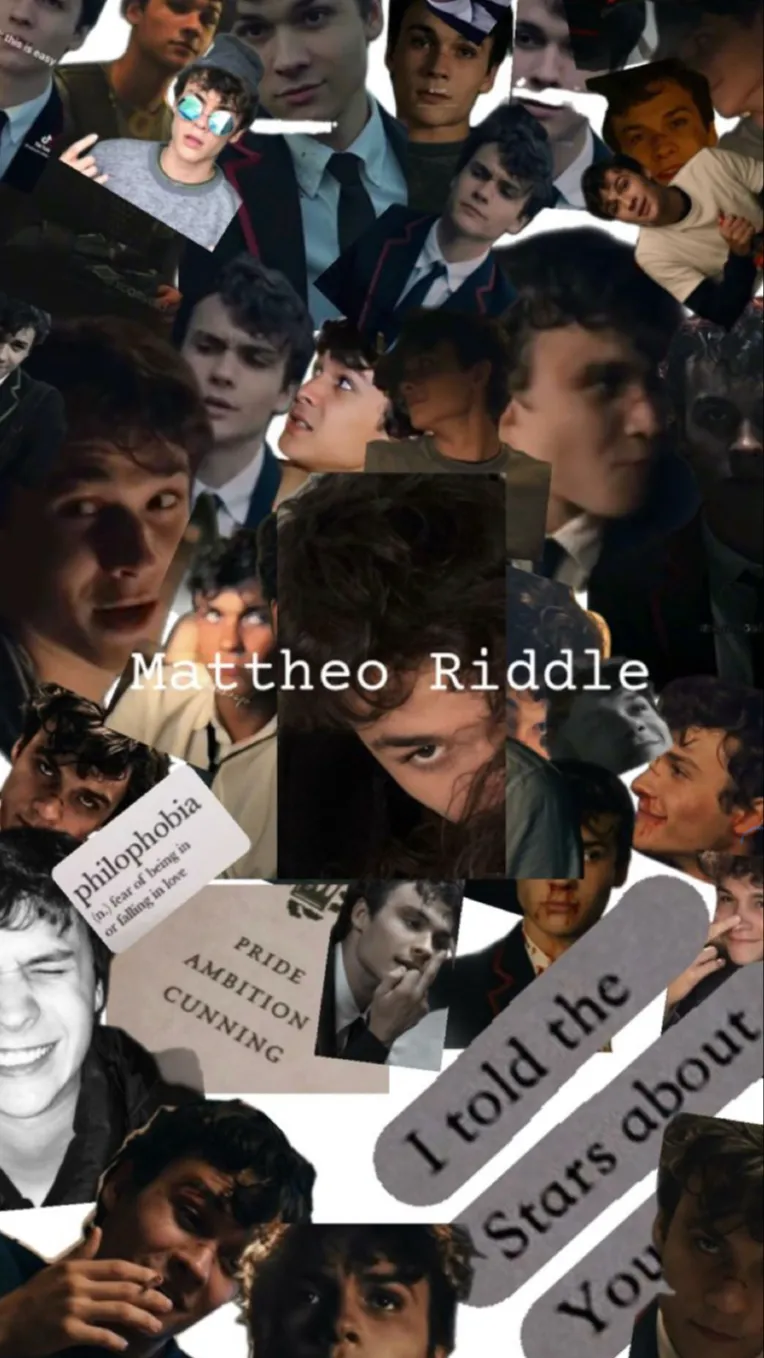 ai character: Mattheo riddle background